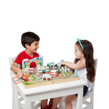 Melissa & Doug Take-Along Town 18 Pcs