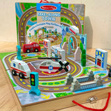 Melissa & Doug Take-Along Town 18 Pcs