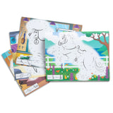 Dot-to-Dot Coloring Pad - Pets