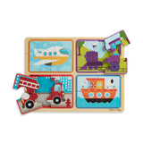 Natural Play Wooden Puzzle: Ready, Set,
