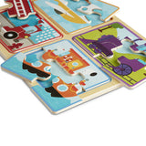 Natural Play Wooden Puzzle: Ready, Set,