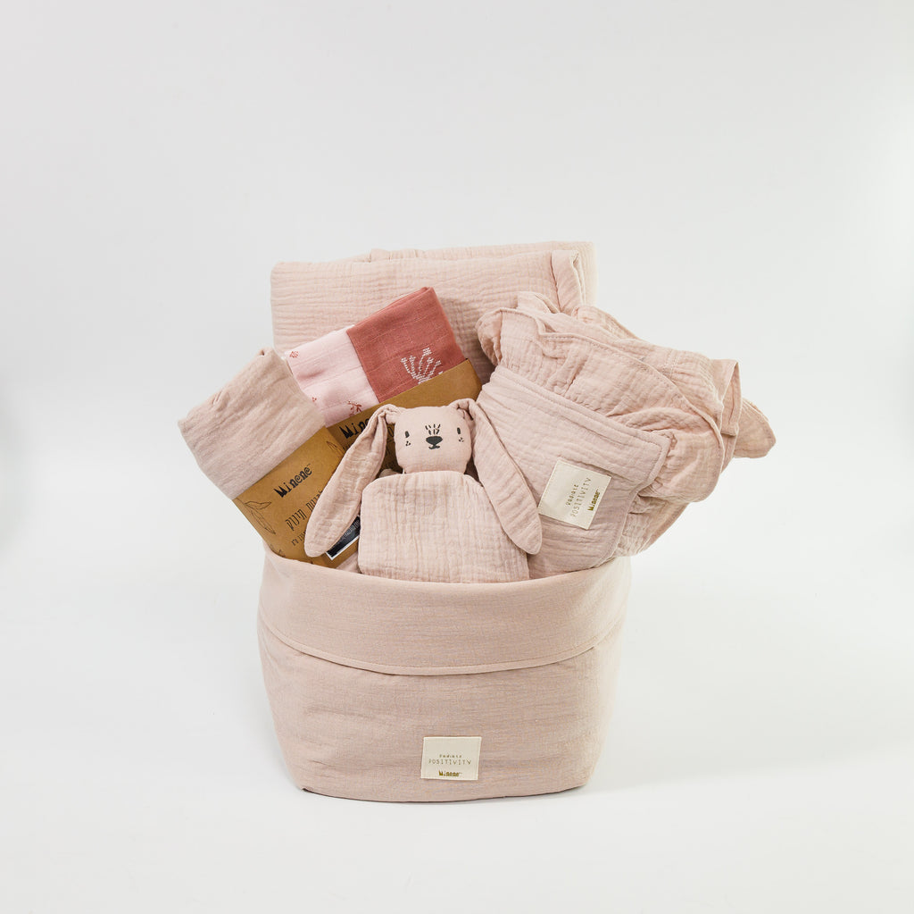 小さなお子様へのギフトバスケット - 新しいモスリンコレクション！ 