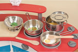 Melissa & Doug Stainless Steel Pots & Pans