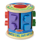 Shape Sorting Match & Roll