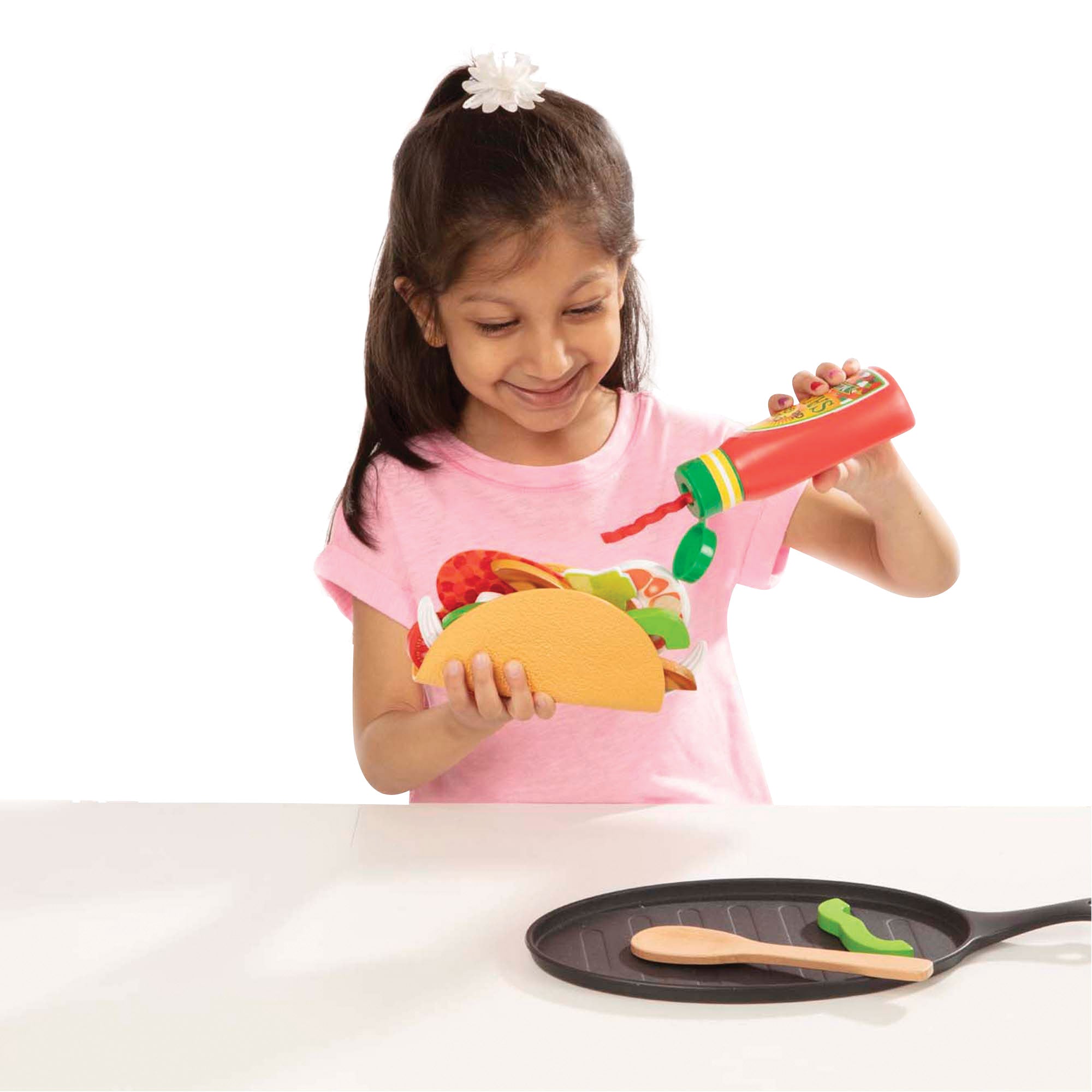 Melissa & Doug Fill & Fold Taco & Tortilla Set