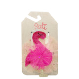 ML. PINK FLAMINGO Hair Clip