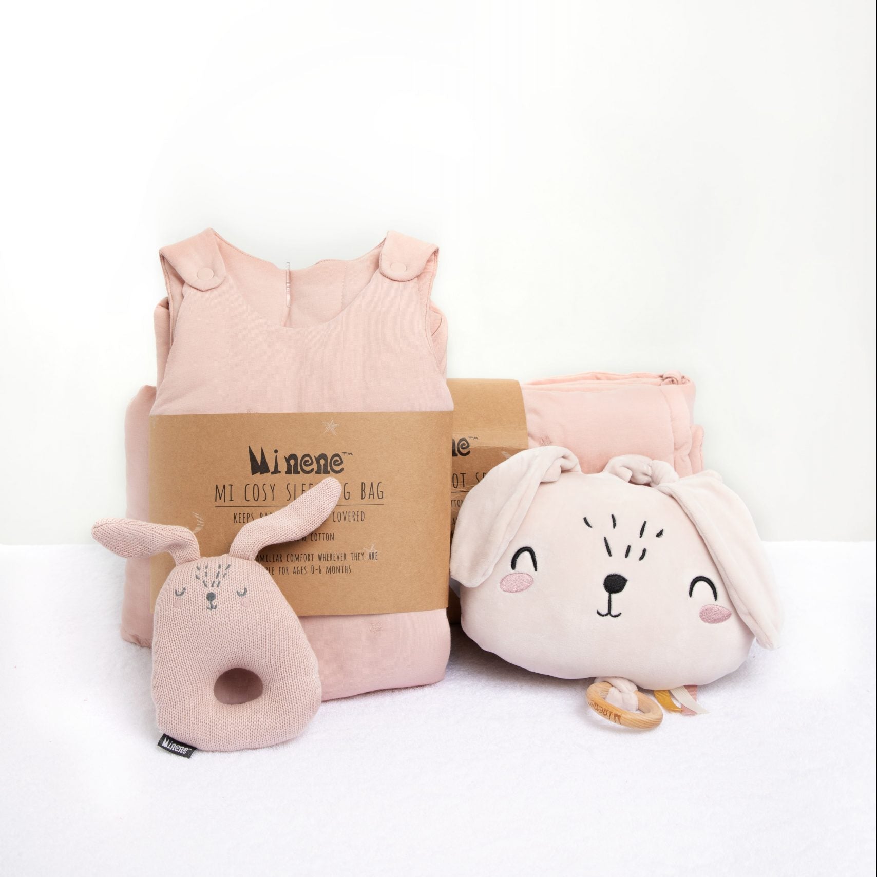 Sleeping Time Newborn Gift Box - Dirty Pink !