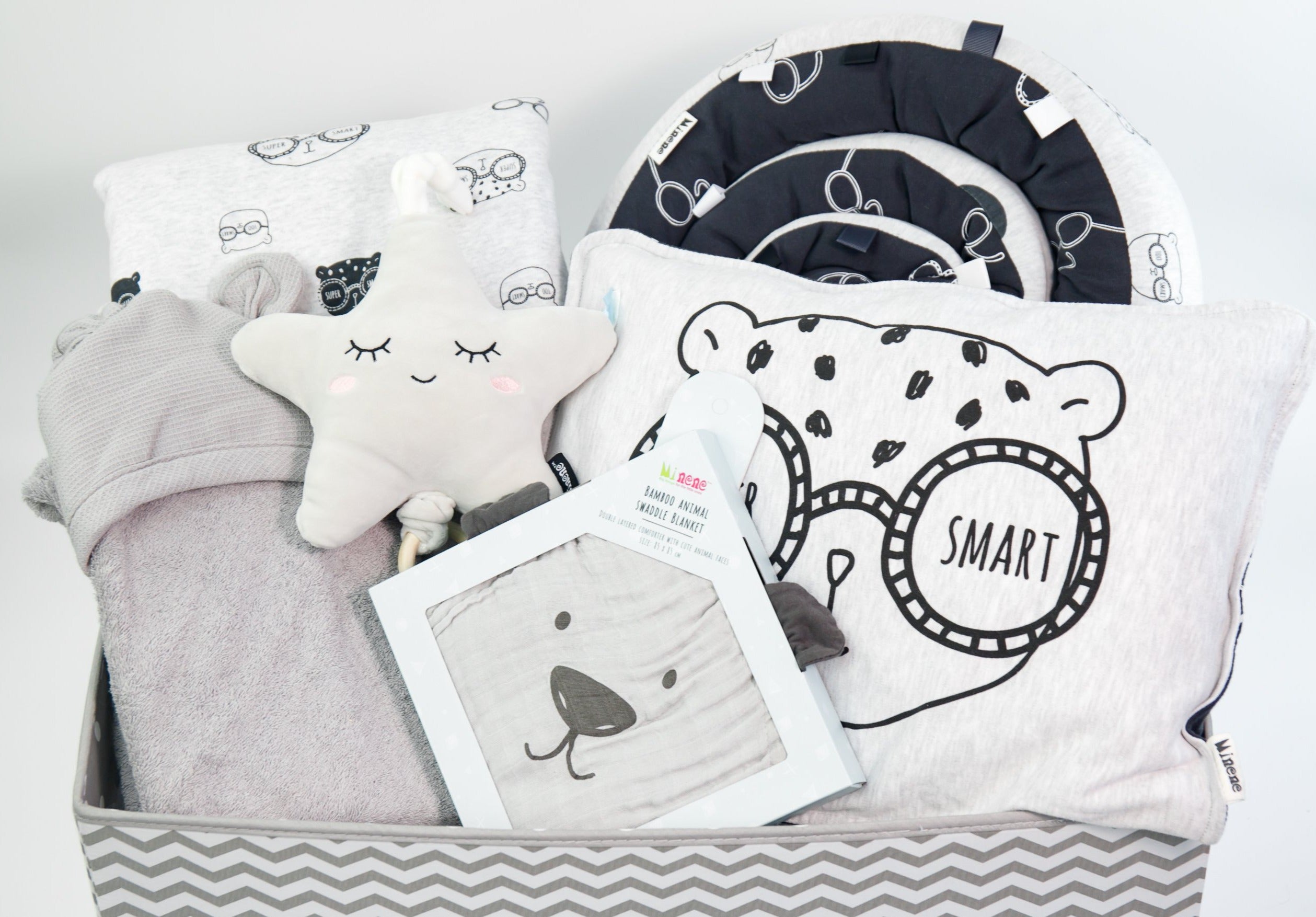 Perfect Newborn Gift Box - Classic Grey !