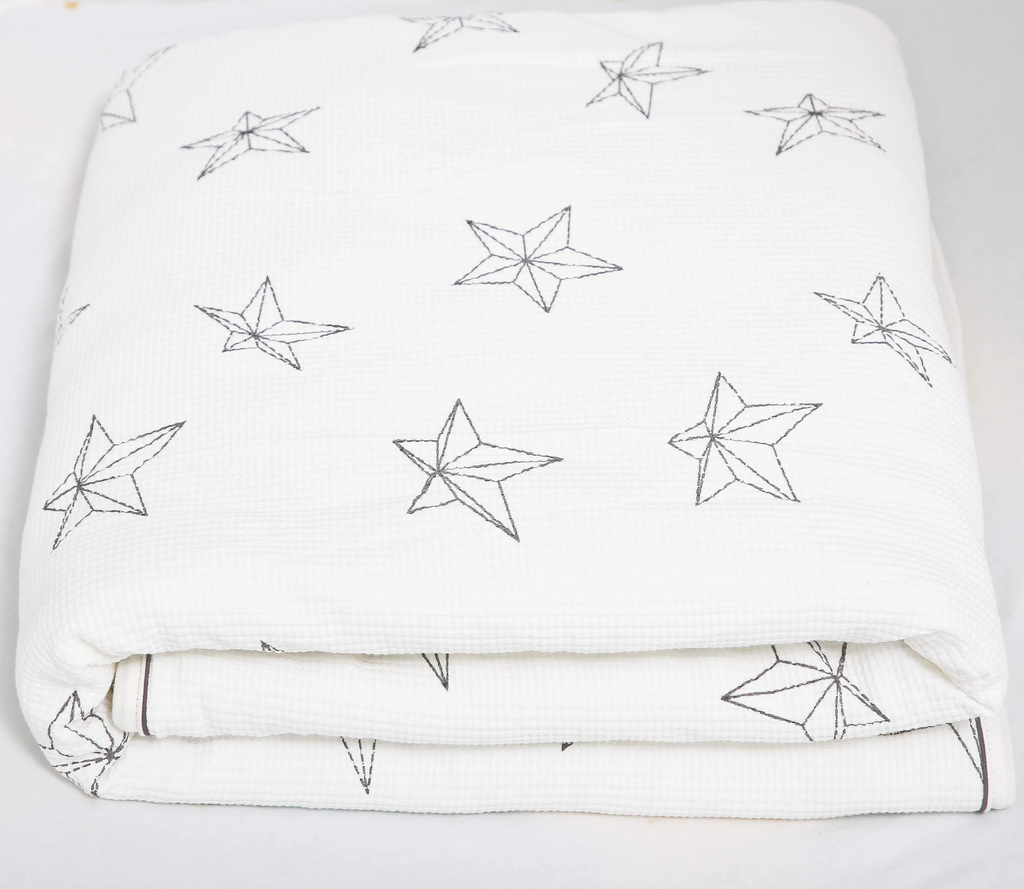 Small Waffle Winter Blanket 80x80 cm