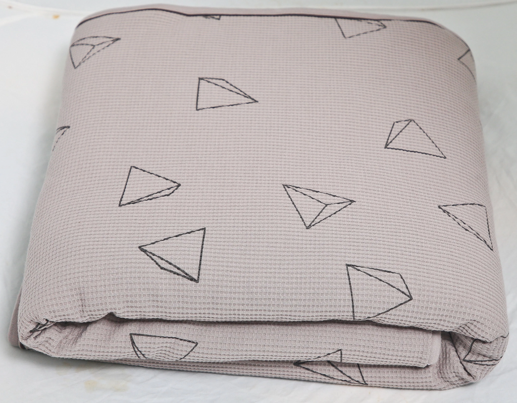 Small Waffle Winter Blanket 80x80 cm