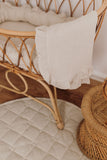 Muslin Round Quilted Play Mat 120cm