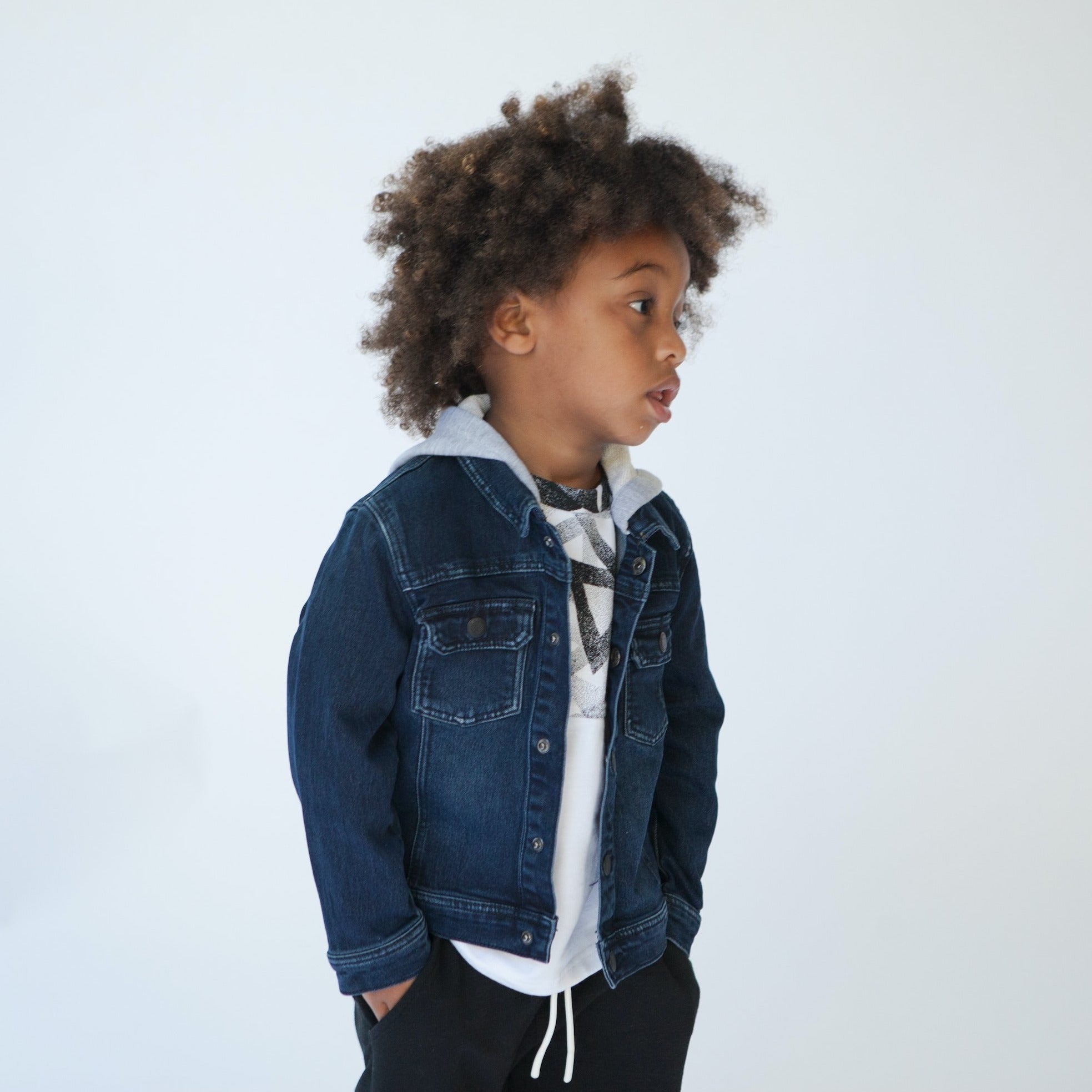 Boys Jacket J,Jeans - Dark Blue